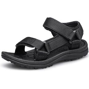 vibdiv Boys Girls Sandals Open-Toe Summer Outdoor Unisex Child Sport Sandals Athletic Lightweight(Toddler/Little Kid/Big Kid)
