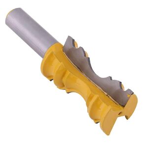 Crown Molding Router Bit, 1/2" Shank Router Bit Large Elaborate Milling Cutter Chair Rail Molding for Woodworking Tool