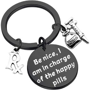 Pharmacy Tech Keychain Pharmacist Gift Pharmacy Shool Graduation Gift