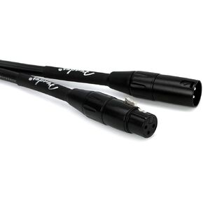 Fender Professional Series Microphone Cable, XLR, Black, 15ft