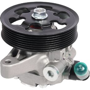 Power Steering Pump with Pulley 21-5341 Fits for Honda Accord EX/LX L4 2.4L 2003 2004 2005 2006 2007 Replacment OE# 56110-RAA-A01
