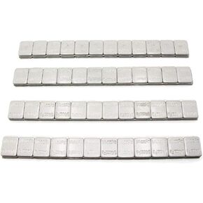 48 قطعة 1/4 أونصة، 0.25 أونصة أوزان العجلات المدعومة بمادة لاصقة سوداء (عبوة 12 أونصة) in Kuwait