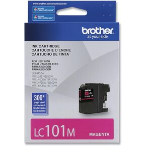 Brother Printer LC101M Magenta Ink Cartridge