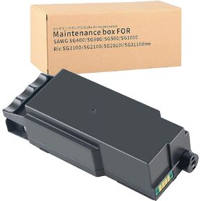 Aomya SG400 Waste Collection Unit Compatible for SAWGRASS SG400 SG500 SG800 SG1000 Ricoh GC41 Printer Waste Ink Collection Waste Ink Tank (1 Pack)