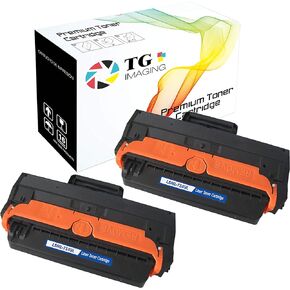 TG Imaging 2-Pack 2xBlack Compatible MLT-D103L Toner Cartridge Replacement for Samsung MLTD103L Toner MLT 103L Work for ML-2950ND 2955ND 2955DW SCX-4729FW 4729FD 4701ND 4728FD Printer (2xBlack)