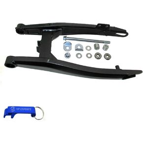 TC-Motor Black Steel Rear Swingarm With Mounting Bolts For 125cc 140cc 150cc 160cc 190cc Pit Dirt Bike With 12" Wheel 80/100-12 Or 14" Wheel(90/100-14)