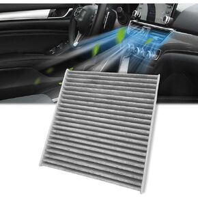 CP134 (CF10134) Premium Cabin Air Filter includes Activated Carbon, Compatible with Honda CRV, Honda Accord, Honda Civic Cabin Air Filter