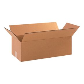 AVIDITI 18 x 8 x 6 Corrugated Cardboard Boxes, Long 18"L x 8"W x 6"H, Pack of 25 | Shipping, Packaging, Moving, Storage Box for Home or Business, Strong Wholesale Bulk Boxes
