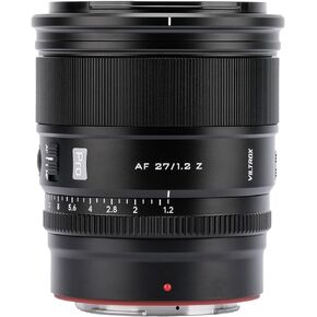 VILTROX 27mm F1.2 PRO Autofocus Lens, Compatible with Nikon Z-Mount APS-C Mirrorless Cameras Z30 Zfc Z50