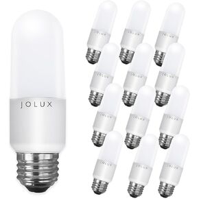 led Stick Lights, led Bulbs 60 watt Equivalent, 800 Lumen,2700K Soft White,e26 Bulb,Non-Dimmable, Enclosed Fixture Rated,6 Count (Pack of 1)…