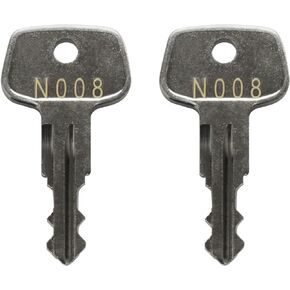 N008 Thule Series Frame Key,Thule roof Rack Replacement Key,Replacement Key for Yakima & Thule Ski, Roof,Cargo Box, Carrier Racks and Crossbars[Code N008]