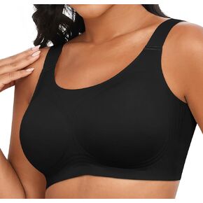 Women Seamless Bras for Women No Underwire Full Coverage Everyday Bras Comfort Wireless Padded Bras Plus Size