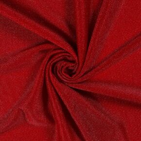 MDS Pack of 5 Yard Wedding Arch Draping Drapery Fabric Sheer Chiffon Fabric for Wedding Ceremony Reception Swag and Backdrop Decorations 60" Width DIY Sewing Multipurpose Fabric - Apple Red