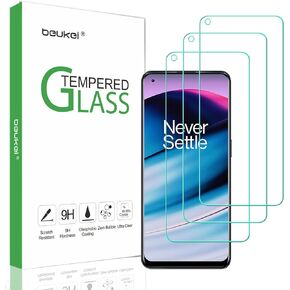 beukei (3 Pack) Compatible for OnePlus Nord N20 5G Screen Protector Tempered Glass,Touch Sensitive,Case Friendly, 9H Hardness