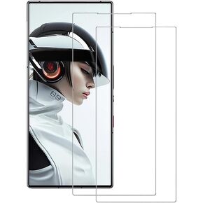 for ZTE Nubia Red Magic 9 Pro/Nubia Red Magic 9 Pro+ Screen Protector, [2-Pack] HD Clear Anti-Scratch Tempered Glass Film for ZTE nubia Red Magic 9 Pro/9PRO+ (6.8 Inch)