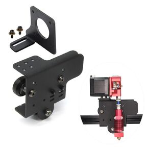 CR-10S Pro V2 Direct Drive Upgrade Kit Aluminum Alloy Plate with 3pcs Pulleys Easy Print TPU Flexible Filament Only for CR-10S Pro V2 3D Printer(Plate-CR-10S Pro V2)