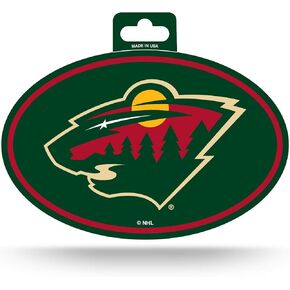 Rico Industries NHL Color Team Logo Oval Sticker