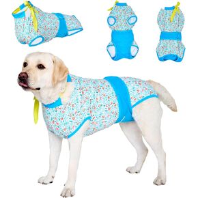LovinPet After Surgery Onesie for Dogs - After Surgery Onesie for Dogs Female & Male Anti-Licking Protection Full Body Coverage for Anti-Shedding