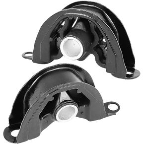 Engine Motor Mounts Set - Compatible with 1997-2001 Acura Integra, 1992-2000 Honda Civic 1993-1997 Honda Civic del Sol 1997-2001 Honda CR-V 1.5L 1.6L 1.8L 2.0L, Replace# A6502 A6520, Set of 2