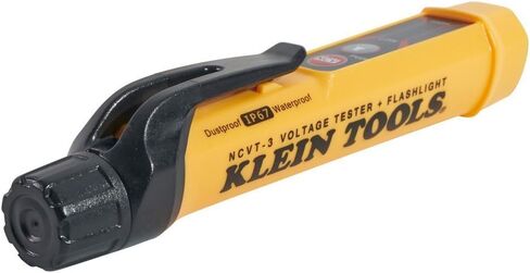 Klein Tools NCVT-3 Voltage Tester, Non-Contact Dual Range Voltage Tester Pen for AC Testing with Integrated Flashlight in Saudi Arabia