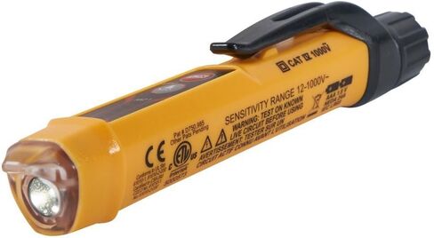 Klein Tools NCVT-3 Voltage Tester, Non-Contact Dual Range Voltage Tester Pen for AC Testing with Integrated Flashlight in Saudi Arabia