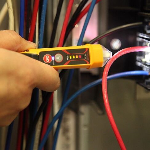 Klein Tools NCVT-3 Voltage Tester, Non-Contact Dual Range Voltage Tester Pen for AC Testing with Integrated Flashlight in Saudi Arabia