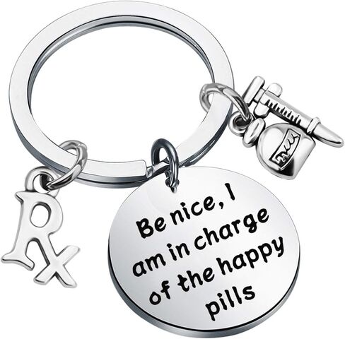 Pharmacy Tech Keychain Pharmacist Gift Pharmacy Shool Graduation Gift in Kuwait
