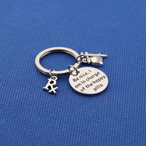 Pharmacy Tech Keychain Pharmacist Gift Pharmacy Shool Graduation Gift in Kuwait