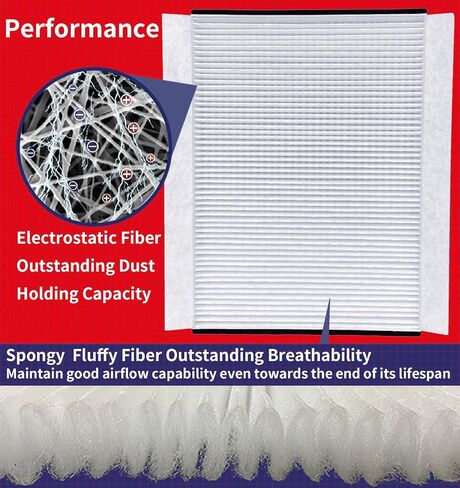 Engine Air Filter for Volvo VNL 780 760 860 670 630 (2004-2023); VN 780 670; VNM VH VAH VNR Trucks; 2002-2019 VHD 20411815, 20435801, P606720, AF26163M, RS4642 Engine Cabin Air Filter kit in Saudi Arabia