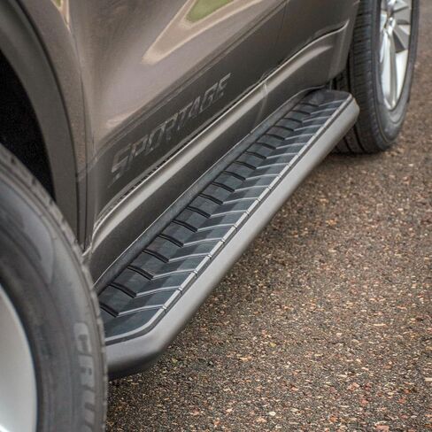 لوحات تشغيل ARIES 2061027 AeroTread مقاس 5 × 67 بوصة باللون الأسود المقاوم للصدأ لسيارات الدفع الرباعي، اختر Toyota 4Runner in Kuwait