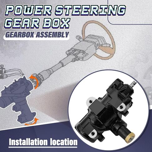 27-7675 Complete Power Steering Gear Box Gearbox Assembly Fit for Chevrolet Silverado 2500 HD / 3500 HD 2011-2020 | Fit for GMC Sierra 2500 HD/3500 HD 2011-2019, OE Number: 19256662 in Saudi Arabia