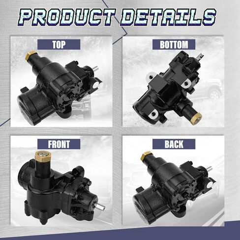 27-7675 Complete Power Steering Gear Box Gearbox Assembly Fit for Chevrolet Silverado 2500 HD / 3500 HD 2011-2020 | Fit for GMC Sierra 2500 HD/3500 HD 2011-2019, OE Number: 19256662 in Saudi Arabia