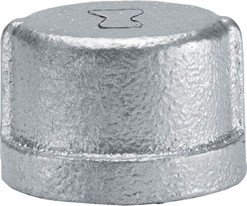 Anvil 8700132809, Malleable Iron Pipe Fitting, Cap, 1-1/4" NPT Female, Galvanized Finish in Saudi Arabia