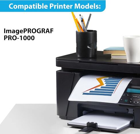 PFI-1000 80ML Ink Tank PFI1000MB PFI1000C PFI1000M PFI1000Y PFI1000GY PFI1000R PFI1000PM PFI1000PC PFI1000CO PFI1000PBK PFI1000BL PFI1000PGY Compatible for Canon ImagePROGRAF PRO-1000 Printer(12-Pack) in Kuwait