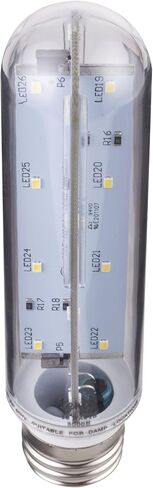 مصباح أنبوبي Tento Lighting T10 LED، لمبة إضاءة أنبوبية، قاعدة متوسطة E26، استبدال لمبة الإضاءة للثلاجة والفريزر تحت الصفر، لمبة إضاءة لحوض السمك، لمبة من النوع T، 60 وات - 70 وات، 5000 ك، أبيض بارد (عبوتان) in Kuwait
