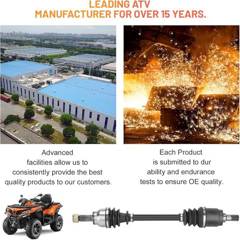 Front Right CV Axle Shaft for Honda Pioneer 700 700-4 2014 2015 2016 2017 2018 2019 2020 2021 44220-HL3-A01, 44250-HL3-A02 in Saudi Arabia