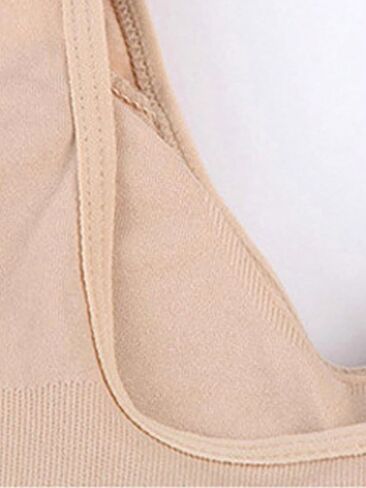 OYOANGLE Women's Scoop Neck Bralette Bra Comfortable Wireless Everyday Bras Pullover Bralettes in Saudi Arabia
