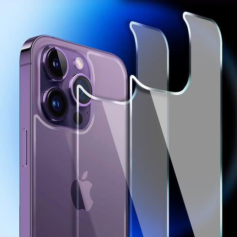واقي شاشة خلفي لهاتف iPhone 14 Pro [عبوة من 3 قطع]، واقي زجاجي خلفي لهاتف iPhone 14 Pro واقي زجاجي خلفي لهاتف 14 Pro (6.1 بوصة) in Kuwait