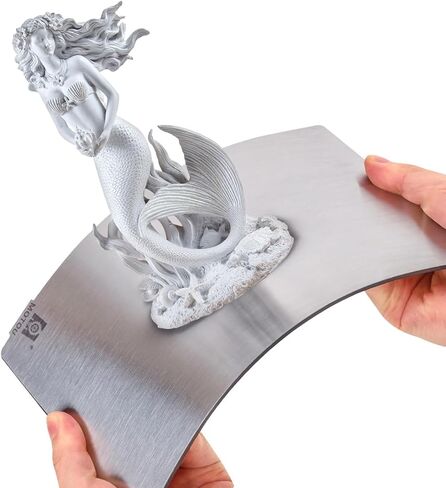 لوحة بناء مرنة للطابعة ثلاثية الأبعاد من الراتينج MOTOU® مقاس 202 × 128 مم، منصة قاعدة مغناطيسية لـ Anycubic Mono X | فوتون إكس وسمارت كوميتسو KL9 وإيليجو مارس 4 ماكس وفروزن سونيك مايتي 4 كيه in Kuwait