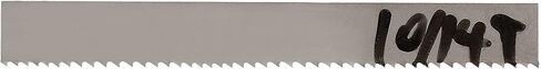 S5212121014 Bi-Metal 52-1/2" (52.5") Inch Long, 1/2" Inch Wide, 0.025" in Thick Band Saw Blades for Soft Ferrous Metal Variable Teeth (10/14TPI) in Saudi Arabia