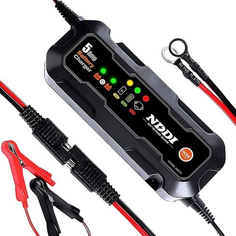 1.5A Fully-Automatic Smart Charger, 12V Portable Automotive Car Battery Charger, Battery Maintainer, Trickle Charger and Battery Desulfator with Temperature Compensation in Saudi Arabia