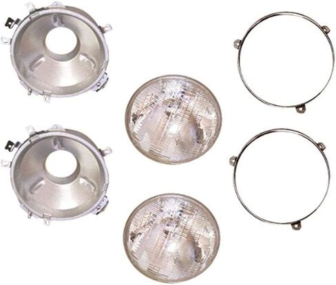 OMIX-Ada | 12402.02 | Headlight Assembly Kit | OE Reference: 998972K | Fits 1972-1986 Jeep CJ in Saudi Arabia
