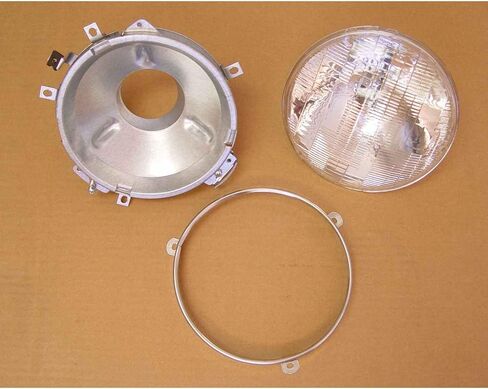 أوميكس-آدا | 12402.02 | طقم تجميع المصابيح الأمامية | مرجع OE: 998972K | يناسب 1972-1986 جيب CJ in Kuwait