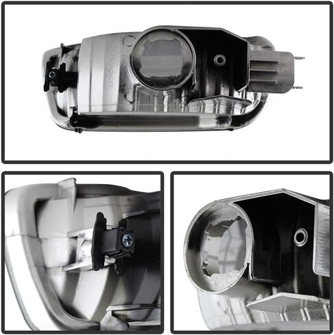 ACANII - For 2001-2004 Toyota Tacoma Headlights+Corner Parking Signal Lights+Bumper Lamps Driver + Passenger Side in Saudi Arabia