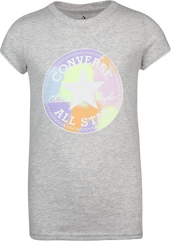 Converse Kids Girl's Chuck Patch Graphic T-Shirt (Little Kids) in Saudi Arabia