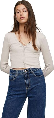 MANGO Chiara T-Shirt (Teen) Beige SM (65") in Saudi Arabia