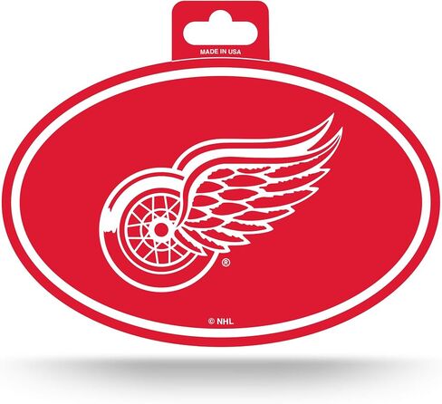 ملصق بيضاوي بشعار فريق NHL Color من شركة Rico Industries in Kuwait