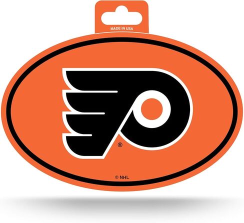 ملصق بيضاوي بشعار فريق NHL Color من شركة Rico Industries in Kuwait