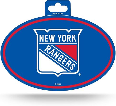 ملصق بيضاوي بشعار فريق NHL Color من شركة Rico Industries in Kuwait