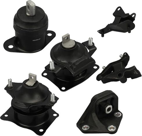 BRTEC Engine Motor Mount Set Compatible for 2003-2007 Honda Accord 2.4L A4509 A4510 A4516 A4517 A4526HY A4542 in Saudi Arabia